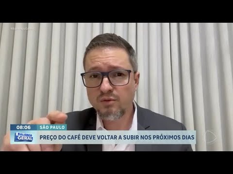 Economista João Adolfo participa no Balanço Geral de São Paulo sobre a alta do café