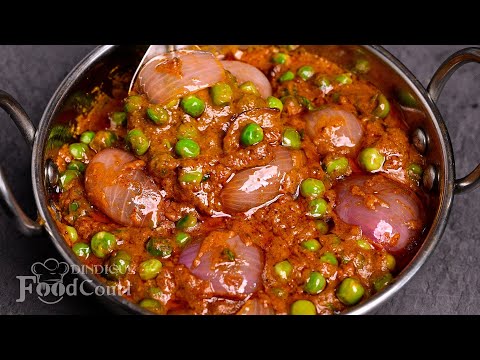 Simple & Tasty Side Dish For Chapati/ Green Peas Curry/ Matar Masala