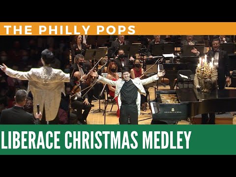 Liberace-Albright Christmas Medley - Charlie Albright Live w/ David Charles Abell and Philly Pops
