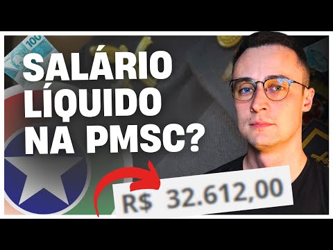 What is the salary of a Military Police officer in Santa Catarina? From soldier to colonel.