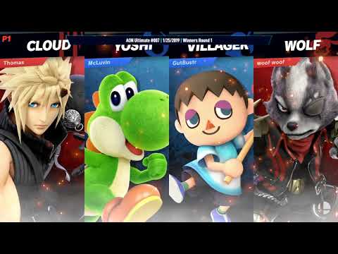 AON Ultimate #007 Winners Round 1 Eclipse & Thomas vs GutBuster & McLuvin