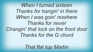 John Michael Montgomery - Thanks For The G Chord Lyrics