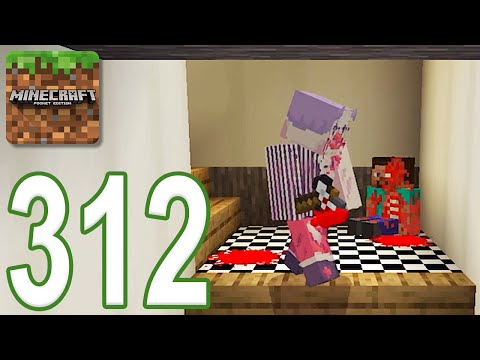 TapGameplay - Minecraft: PE - Gameplay Walkthrough Part 312 - The Clown: Horror Map (iOS, Android)