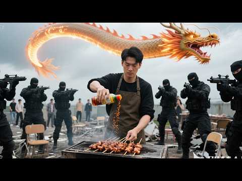 【Full】癡傻小夥擺攤得罪最強武者受盡欺辱，怎料竟被女總裁袭胸喚醒囚龍之力，攜五十萬鎮魔軍瘋狂復仇，四大藩王也得跪地臣服！#短劇 #逆襲 #爽劇