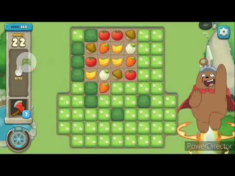 【ベアベアーズ(Match3 Repairs)】Clear＃261-270