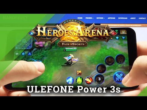 Heroes Arena Gameplay on Ulefone Power 3s – Performance Test / Gaming Quality