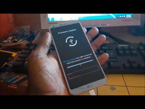 How to put LG G7 G6 thinq in download mode