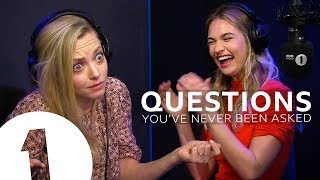 Mamma Mia&#39;s Amanda Seyfried &amp; Lily James answer questions they&#39;ve never been asked