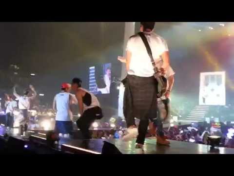 【fancam】140830 JYPnation One Mic Hong Kong - ending part one