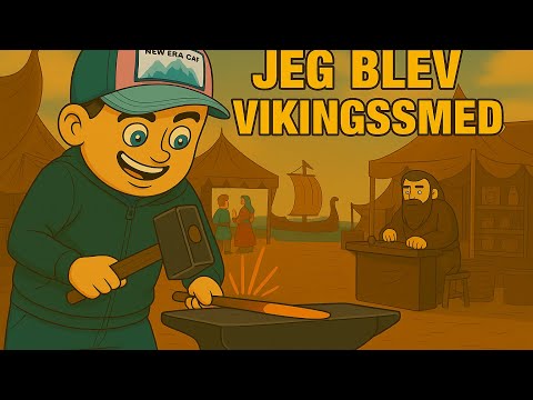 Ravnsborg Vikingemarked er VILDT! Smelt jernet! Jeg prøvede livet som vikingesmed, 🛡️🔥