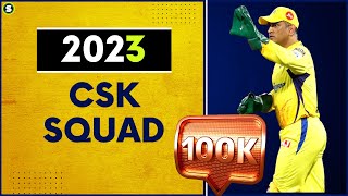 CSK Squad for IPL 2023 | Strategy for Mini Auction