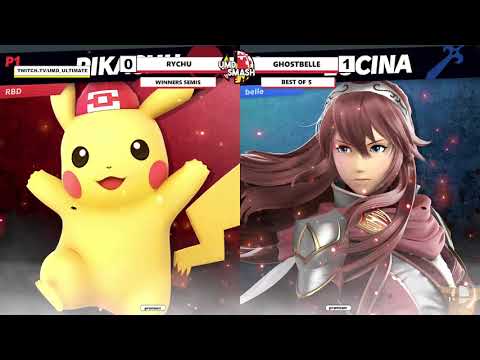 UMD Smash Fest 9/16 Winners Semis - Rychu (Pikachu) Vs Ghostbelle (Lucina)