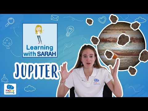 JUPITER: The giant planet | LEARNING WITH SARAH | EDUCATIONAL VIDEOS FOR KIDS