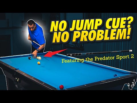 How to Shoot a Legal Jump Shot with Your Playing Cue (Predator Sport II)