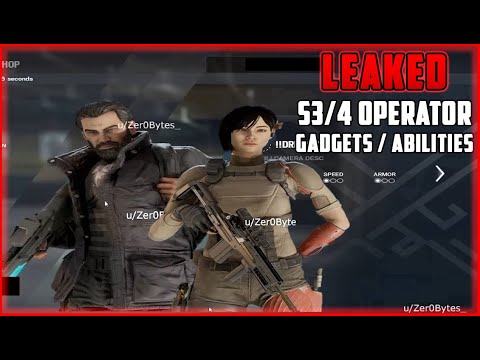 LEAKED: S3/4 Operator Gadgets / Abilities