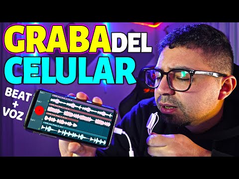 📲COMO GRABAR una CANCIÓN CON EL CELULAR || COMO GRABAR mi VOZ PARA UNA CANCION en ANDROID Y IPHONE
