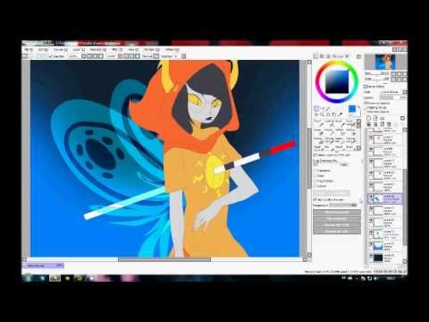 vriska speedpaint (redraw)