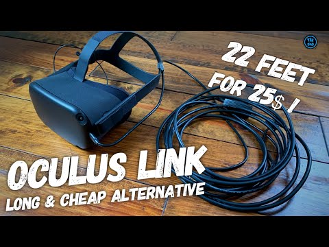 Oculus Link for Quest - The Best Official Cable Alternative !