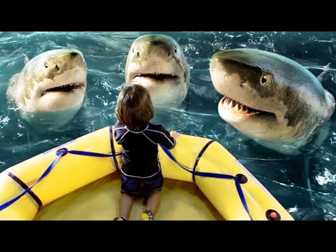 طفل يعيش مع اسماك القرش بعدما فقد عائلته والقروش تقرر تربيه ليصبح بطل خارق وقوي | SHARKBOY