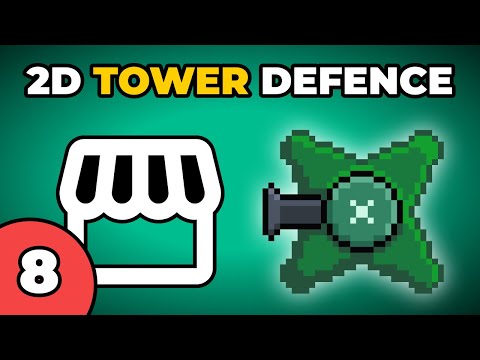 TOWER SHOP - Build a 2D Tower Defence Game in Unity #8