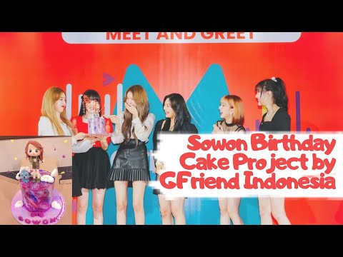 191207 - Sowon Birthday Cake Project by GFriend Indonesia | Oh My Gig! Telkomsel Meet and Greet