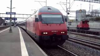 preview picture of video 'Trafic en gare de Morges 2/2'