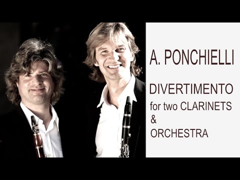 A. PONCHIELLI  -  "Il Convegno" for two Clarinets & Orchestra