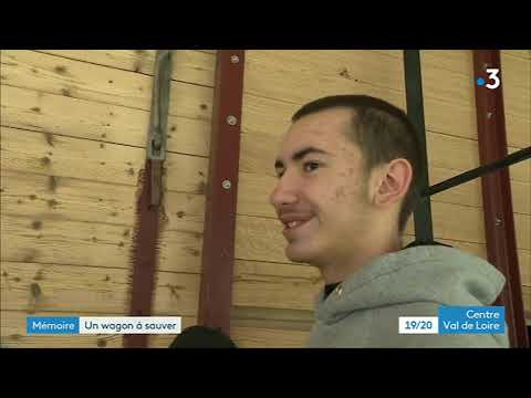 Restauration du wagon de Voves (France 3)