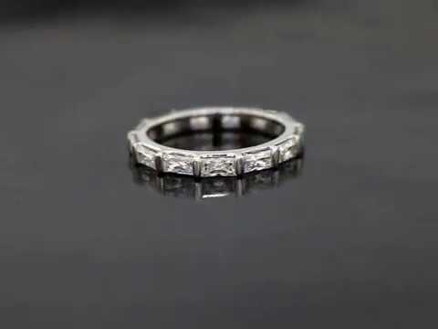 A.N. Bar Set Baguette Anniversary Band