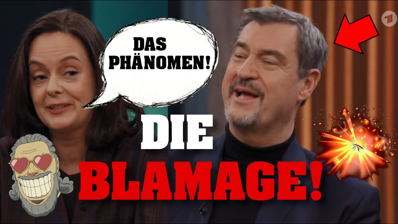 JOURNALISTIN hält SÖDER schonungslos den Spiegel VOR! 💥⚡️ | Caren Miosga #PolitSatire