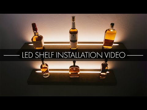 Lyons Crafted LED Floating Shelf Installation Video
