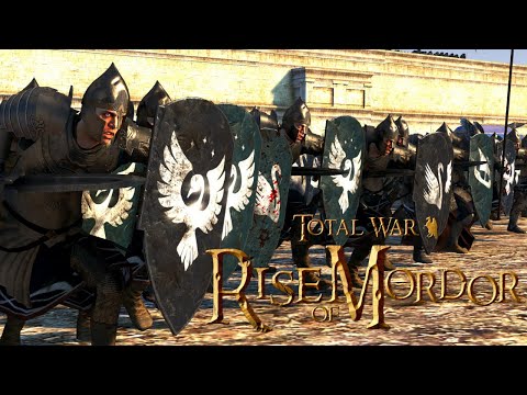 Dol Amroth Storms Umbar!! - Total War Rise of Mordor Multiplayer Siege