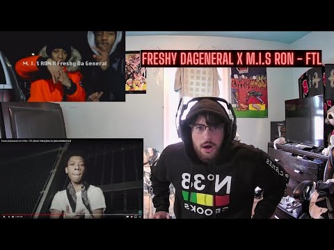 Freshy DaGeneral x M.I.S Ron - FTL  (Reaction) BEST DRILL RAPPER?