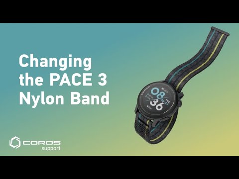 Changing the PACE 3 Nylon Band