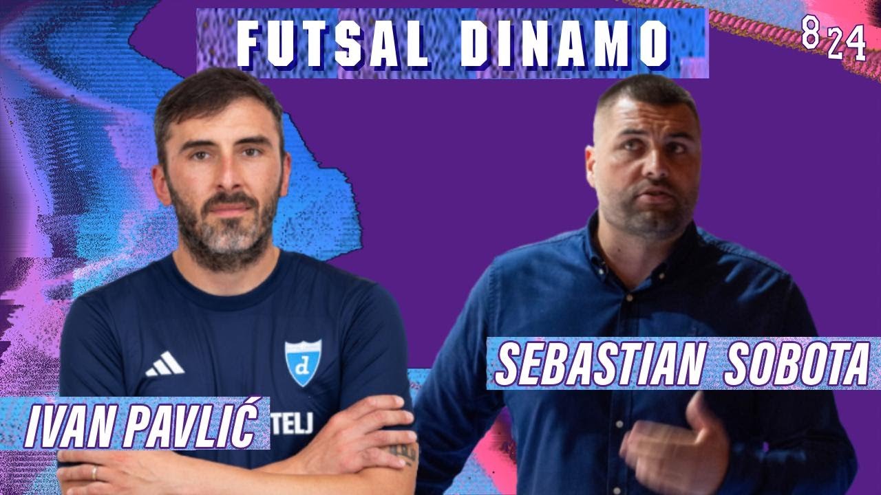 Pavlić i Sobota u najavi futsal sezone i derbija na Poljudu  / Futsal Dinamo & 8 24 #4