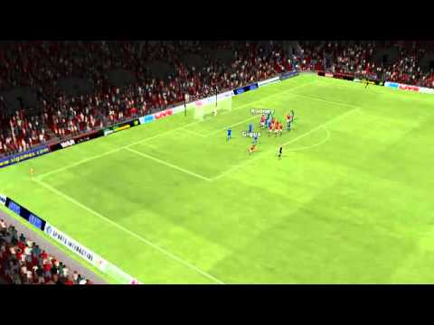 Man Utd vs AA Gent - Giggs Goal 31 minutes