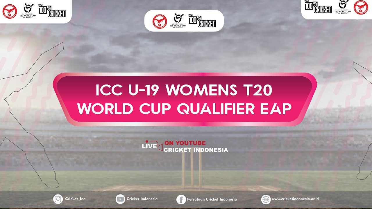 ICC U-19 WOMENS T20 WORLD CUP QUALIFIER EAP | INDONESIA U19 VS PAPUA NEW GUINEA U19 MATCH 1