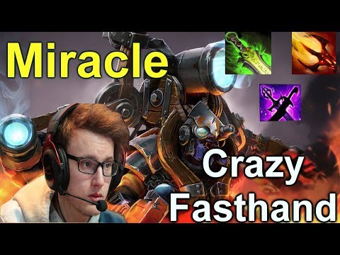 MIRACLE Tinker Crazy Fast Hand - Full Magic Burst with Kaya Sange