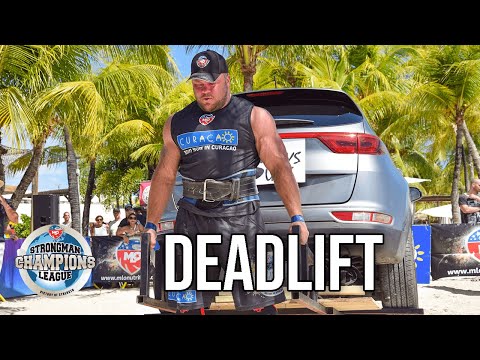 Dainis Zageris Beats Kevin Faires In The 355KG Deadlift | Strongman Champions League
