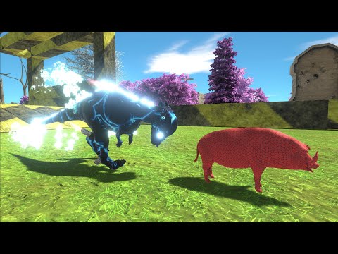 Escape from SUPER PACHYCEPHALOSAURUS - Escape from Monster - Animal Revolt Battle Simulator