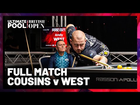 THE WORLD NUMBER 1 POOL PLAYER IN ACTION  | Tom Cousins vs Andy West | British Open 2025