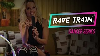 Hula Hooper Miss Mo'Jangles Interview | RAVE TRAIN TV