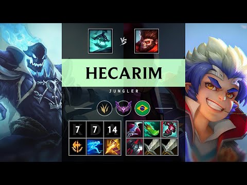 Hecarim Jungle vs Wukong - BR Master Patch 25.16