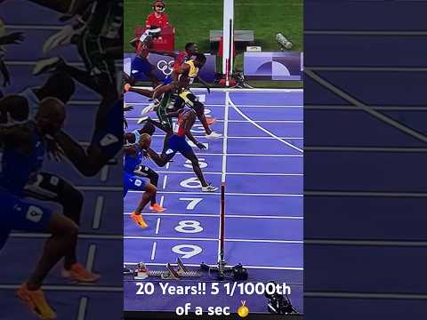 NOAH LYLES SHOCKS THE WORLD!!! GOLD MEDAL! 🥇 Place! Crowd left SPEECHLESS!!#tracknfield #paris2024