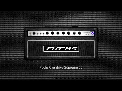 アンプ FUCHS OVERDRIVE SUPREME-50 COMBO Fuchs Overdrive Supreme 50 Amplifier – Universal Audio