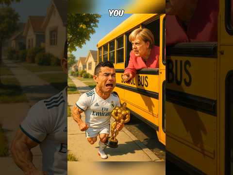 Messi Paid The Driver To Not Let Ronaldo In 😭😡