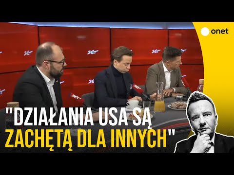 Dyskusja w studiu o pojmaniu Nicolasa Maduro. "Główną wartością ma być wartość siły?"
