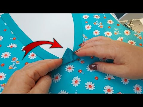 ✅Unbekanntes Geheimnis zum Nähen des perfekten V-Ausschnitts