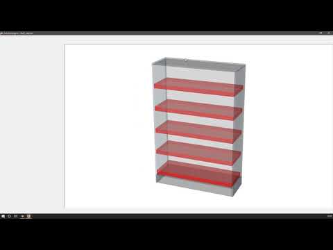 imos iX 2019 - How to easily configure shelves in imos iX 2019 CAD CAM