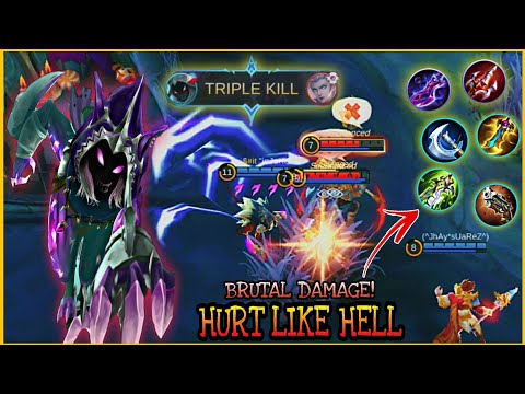 Helcurt Hurt Like Hell Brutal Damage Deleted Enemy | Helcurt Gameplay |Helcurt Best Build After Nerf